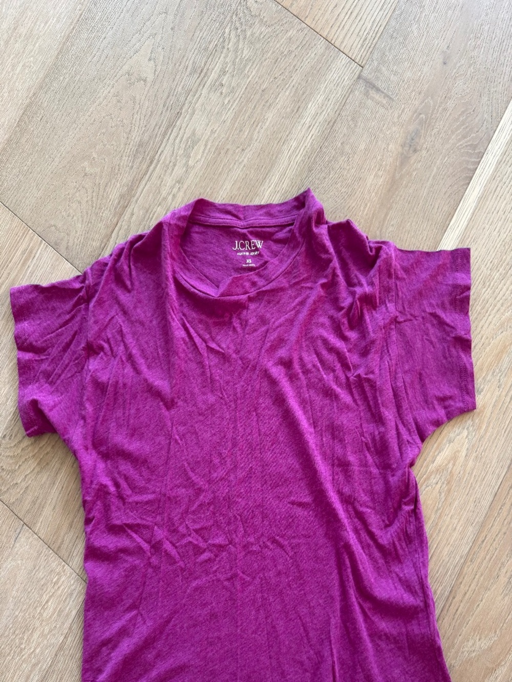 J Crew Tee Fuschia